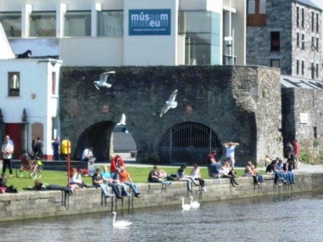 Galway summer at Spanish Arch