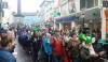 St. Pat parade walkers, Ennis, Ireland